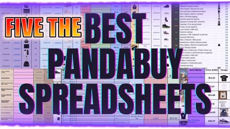 Each<strong> Pandabuy</strong> user is able to know clearly. . Rep spreadsheet 2022 pandabuy